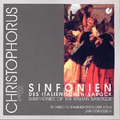 Symphonies of the Italian Baroque / Jan Corazolla, Rhein CO