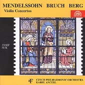 Mendelssohn, Bruch, Berg: Violin Concertos / Suk, Ancerl