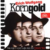 Korngold: Trio Op 1, Suite Op 23 / Czech Trio