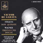 Strauss: Don Quixote;  Wagner / De Sabata, Flagstad, et al