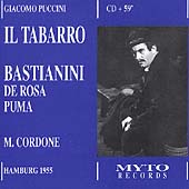 Puccini: Il Tabarro / Cordone, Bastianini, De Rosa, et al