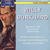 Burkhard: Concertino, Toccata, etc/Griffiths, Demenga, et al