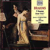 Brahms: 5 Sonatas, Sonata "F.A.E." / Rubenstein, Ouziel