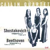 Shostakovich, Beethoven: String Quartets / Callin Quartet