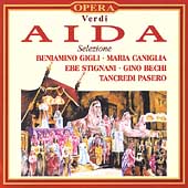 Verdi: Aida - Selezione / Serafin, Caniglia, Gigli, et al