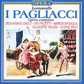 Leoncavallo: I Pagliacci / Ghione, Pacetti, Gigli, et al