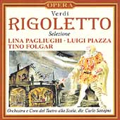 Verdi: Rigoletto - Selezione / Sabajno, Piazza, et al
