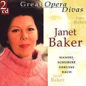 Janet Baker - Handel, Schubert, Debussy, Bach