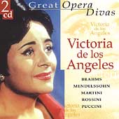 Victoria de los Angeles - Brahms, Mendelssohn, et al