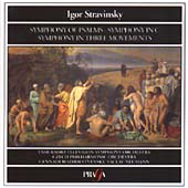 Stravinsky: Symphonies / Neumann, Rozhdestvensky