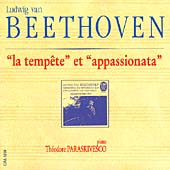 Beethoven: La Tempete et Appassionata / Paraskivesco