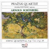 Schoenberg: String Quartets no 1 & 2 / Whittlesey, Prazak