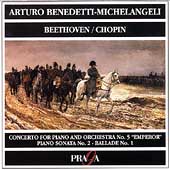 Beethoven: Piano Concerto no 5; Chopin / Michelangeli, etc