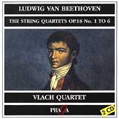 Beethoven: String Quartets Op 18 no 1-6 / Vlach Quartet