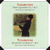 Tchaikovsky: String Quartets no 1 & 3 / Moscow Quartet