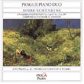 Schoenberg: Chamber Symphonies 1 & 2, etc / Prague Piano Duo