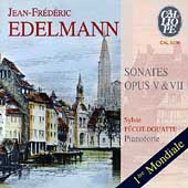 Edelmann: Keyboard Sonatas Op 5 & 7 / Sylvie Pecot-Douatte
