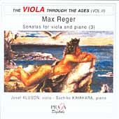 The Viola Through the Ages Vol 2 - Reger / Kluson, Kayahara