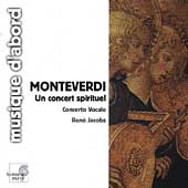 Monteverdi: Un concert spirituel / Jacobs, Nelson, Grenat