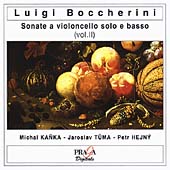 Boccherini: Cello Sonatas Vol 2 / Kanka, Tuma, Hejny