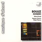 Boulez: Domaines / Portal, Masson, Musique Vivante