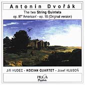 Dvorak: String Quintets, Op. 18 & Op. 97, 'American'