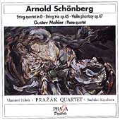 Schoenberg: String Quartet, String Trio, etc / Prazak Quartet