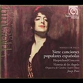 Falla: Canciones Populares, Harpsichord Concerto, etc (7/1992) / Victoria De Los Angeles, Josep Pons(cond), Barcelona Teatre Lliure Chamber Orchestra, etc