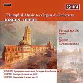 Triumph Music for Organ and Orchestra - Jongen, etc / Hauk