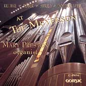 At the Meyerson - Reubke, Reger, et al / Mary Preston