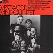 Barber, Ligeti, Mathias, Carlson / Westwood Wind Quintet