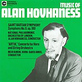 Hovhaness: Concerto for Horn, Symphony no 9 / Amos, Rimon, et al Hovhaness: Concerto for Horn, Symphony no 9 / Amos, Rimon, et al