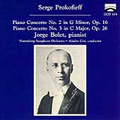 Prokofieff: Piano Concertos nos 2 & 3 / Jorge Bolet
