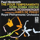 Hindemith: The Four Temperaments, etc / DePreist, Royal PO