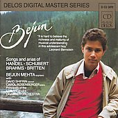 Songs of Handel, Schubert, Brahms & Britten / Bejun Mehta Songs of Handel, Schubert, Brahms & Britten / Bejun Mehta