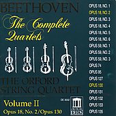 Beethoven: The Complete Quartets Vol II / Orford Quartet