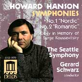 Hanson: Symphonies 1 & 2, etc / Schwarz, Seattle Symphony