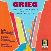 Grieg: Piano Concerto in A Minor, etc / Davidovich, Schwarz