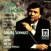 Diamond: Symphonies 2 & 4, etc / Schwarz, Seattle Symphony