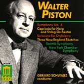 Piston: Symphony no 4, etc / Schwarz, Seattle Symphony