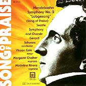 Mendelssohn: Symphony No. 2 "Lobgesang" / Schwarz, Seattle