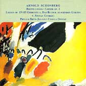 Schoenberg: Cabaret Songs, Lieder, etc / Bryn-Julson