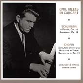 Emil Gilels in Recital Vol 2 - Chopin, Schumann, Debussy