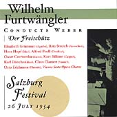 Weber: Der Freischuetz / Furtwaengler, Gruemmer, et al