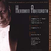 Herman Abendroth - Unissued Broadcast 1939-1950 / Abendroth Herman Abendroth - Unissued Broadcast 1939-1950 / Abendroth