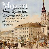 Mozart: Oboe Quartets, Flute Quartets / American Baroque