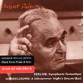 Berlioz: Symphonie fantastique;  Mendelssohn / Bruno Walter