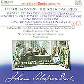 Bach: Die Solokonzerte Vol 3 / Pommer, Suske