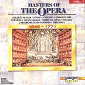 Masters Of The Opera Vol 1 (1642-1771)