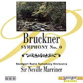 Bruckner: Symphony no 0, etc / Marriner, Stuttgart RSO
